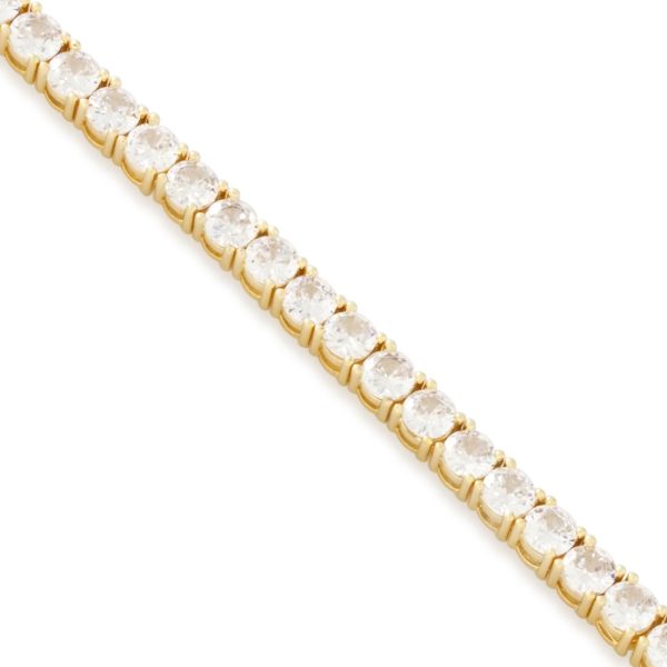 4mm Tennis Choker Chain For Sale - Image 2