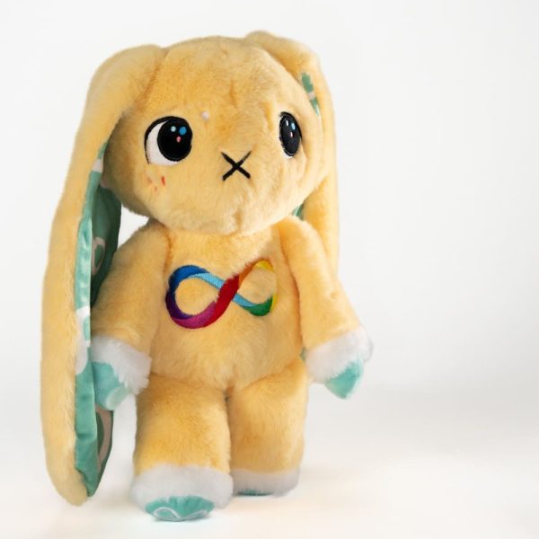 Plushie Dreadfuls - Autism Spectrum Rabbit - Plush Rabbit Stuffed Animal Hot on Sale
