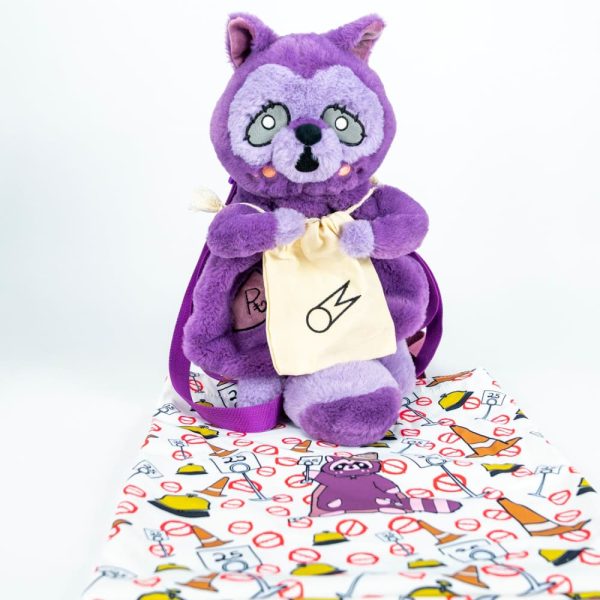 Plushie Dreadfuls -  Klepto Raccoon Plush Backpack For Discount