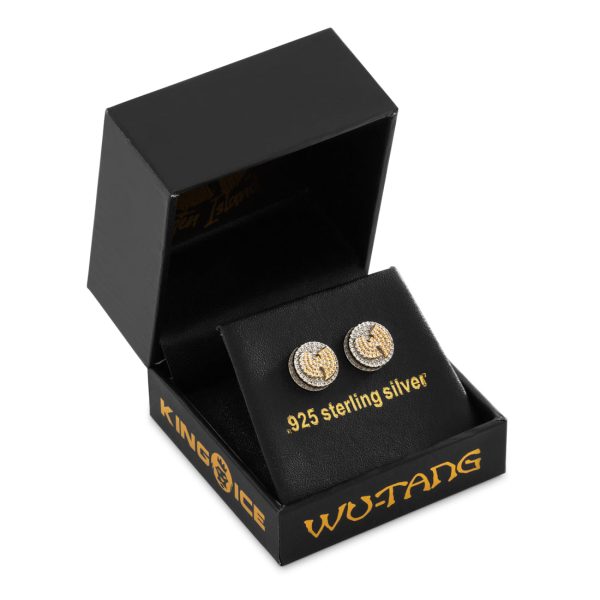 Wu-Tang x King Ice - 10mm Wu-Tang Logo Earrings Sale - Image 4