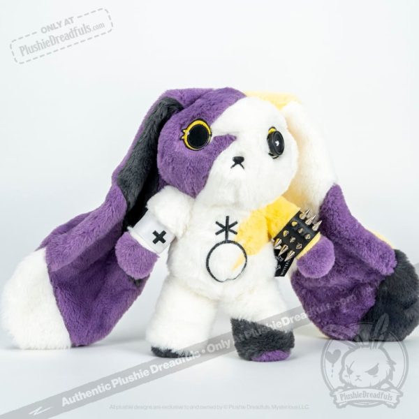 Plushie Dreadfuls -Non Binary Rabbit - Plush Stuffed Animal Discount - Image 4