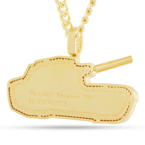 No Limit Records x King Ice - TRU Tank Necklace Online Hot Sale - Image 2
