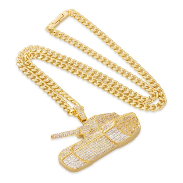 No Limit Records x King Ice - TRU Tank Necklace Online Hot Sale - Image 4