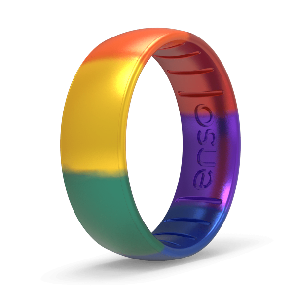 Handcrafted Classic Silicone Ring - Encircle Pride on Sale