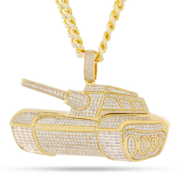 No Limit Records x King Ice - TRU Tank Necklace Online Hot Sale - Image 5
