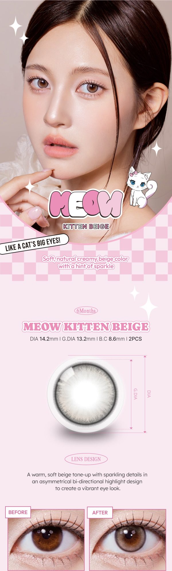 Olola Meow Natural Kitten Beige Sale - Image 5
