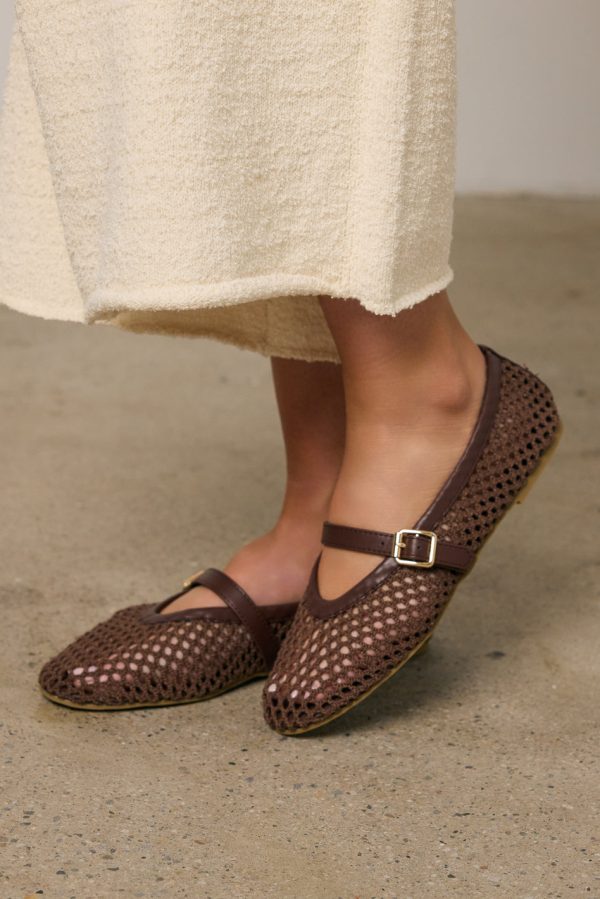 Coconuts by Matisse Nolita Ballet Flats in Brown Discount - Image 2