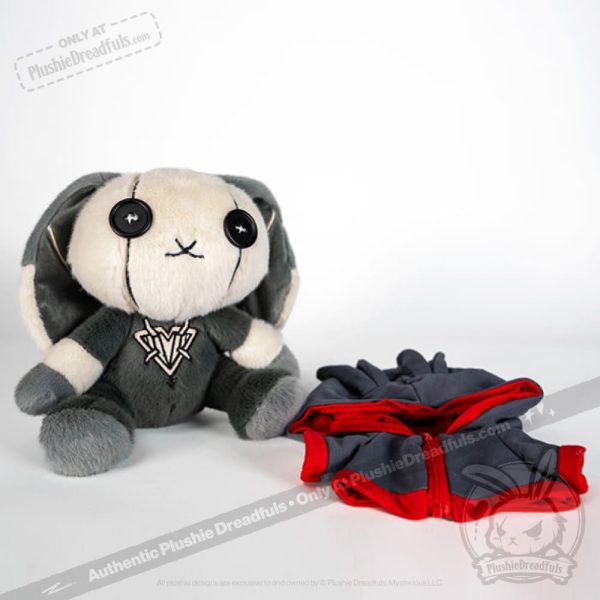 Plushie Dreadfuls -Avoidant Personality Disorder Rabbit - Plush Stuffed Animal For Cheap - Image 2