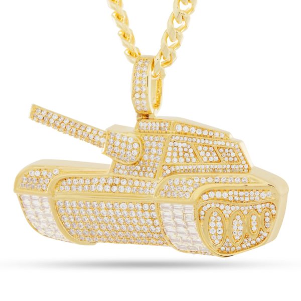 No Limit Records x King Ice - TRU Tank Necklace Online Hot Sale