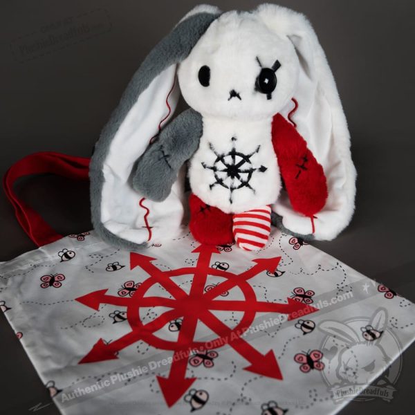 Plushie Dreadfuls - ADHD Rabbit - Plush Stuffed Animal Sale - Image 4