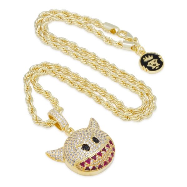 Devil Emoji Necklace Supply - Image 3
