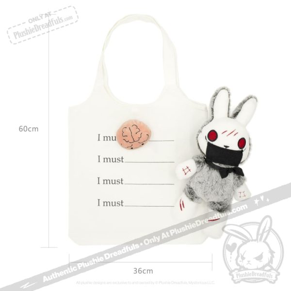 Plushie Dreadfuls - OCD Rabbit - Plush Stuffed Animal Cheap - Image 5