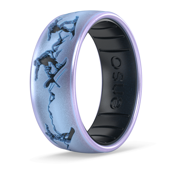 Holiday Silicone Ring - Powder Day Snowboarder Online Hot Sale