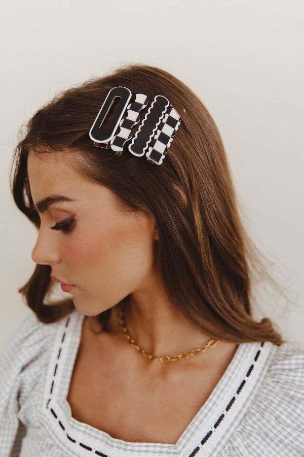 Abstract 4-Pack Hair Clip Online Sale
