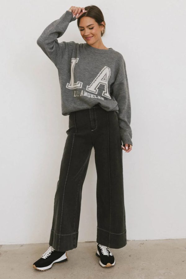Urban Graphic Knit Sweater - Los Angeles Discount - Image 4