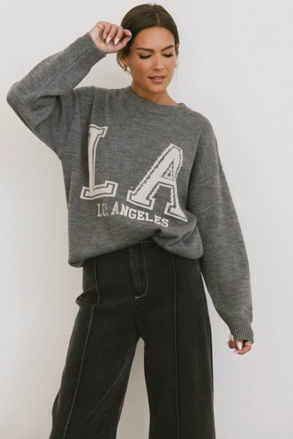 Urban Graphic Knit Sweater - Los Angeles Discount - Image 3