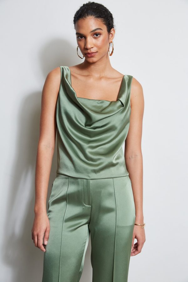 Satin Cowl Cami For Discount