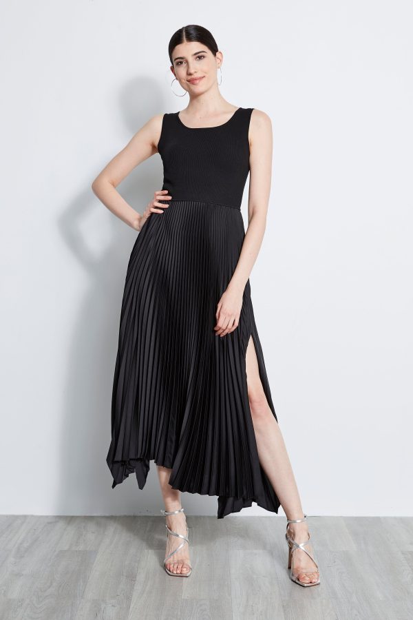 Pleated Midi Dress For Discount - Image 3