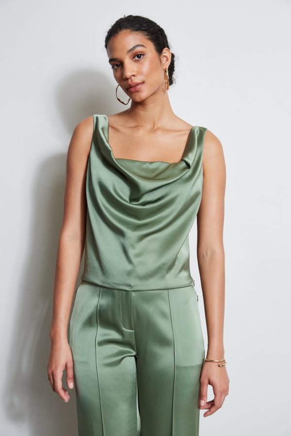 Satin Cowl Cami For Discount - Image 3