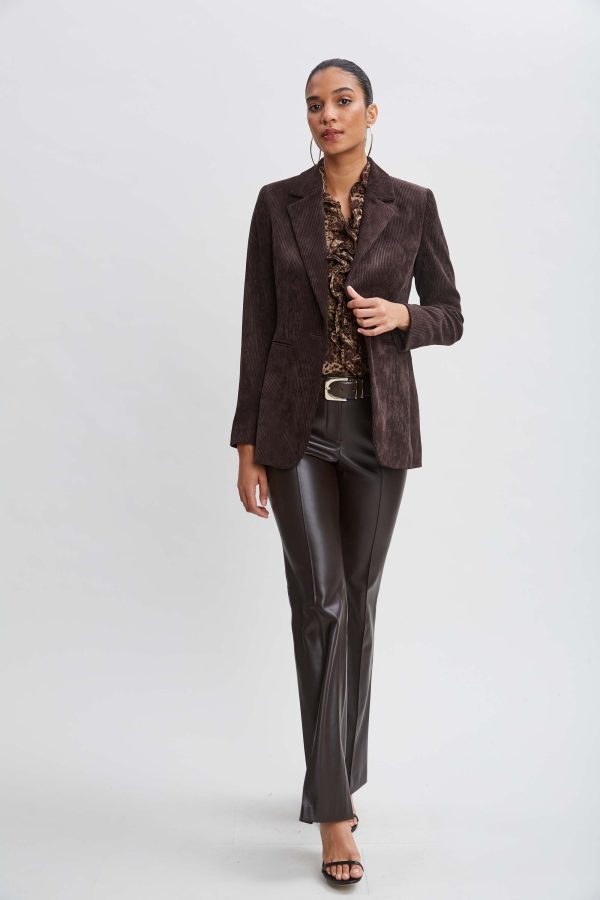 Crinkle Chiffon Safari Blouson Shirt For Cheap - Image 4